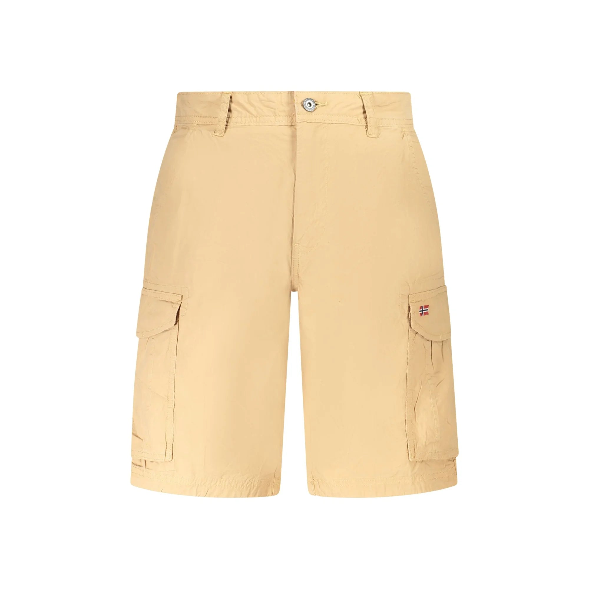 Napapijri Short Bermuda Uomo beige Ricamo Pantaloni - foto prodotto